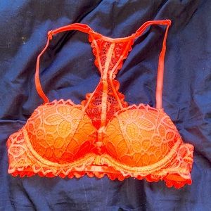 Bright Orange Pink by Victoria’s Secret Bra